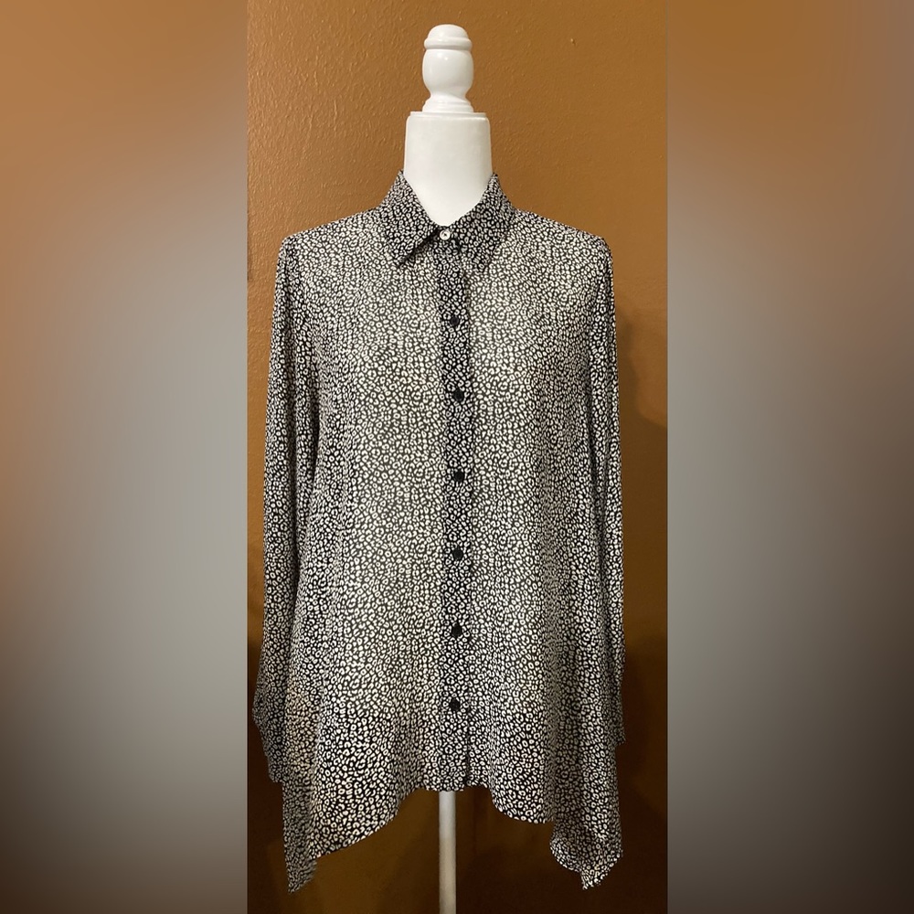 Michael Kors Michael animal print blouse
